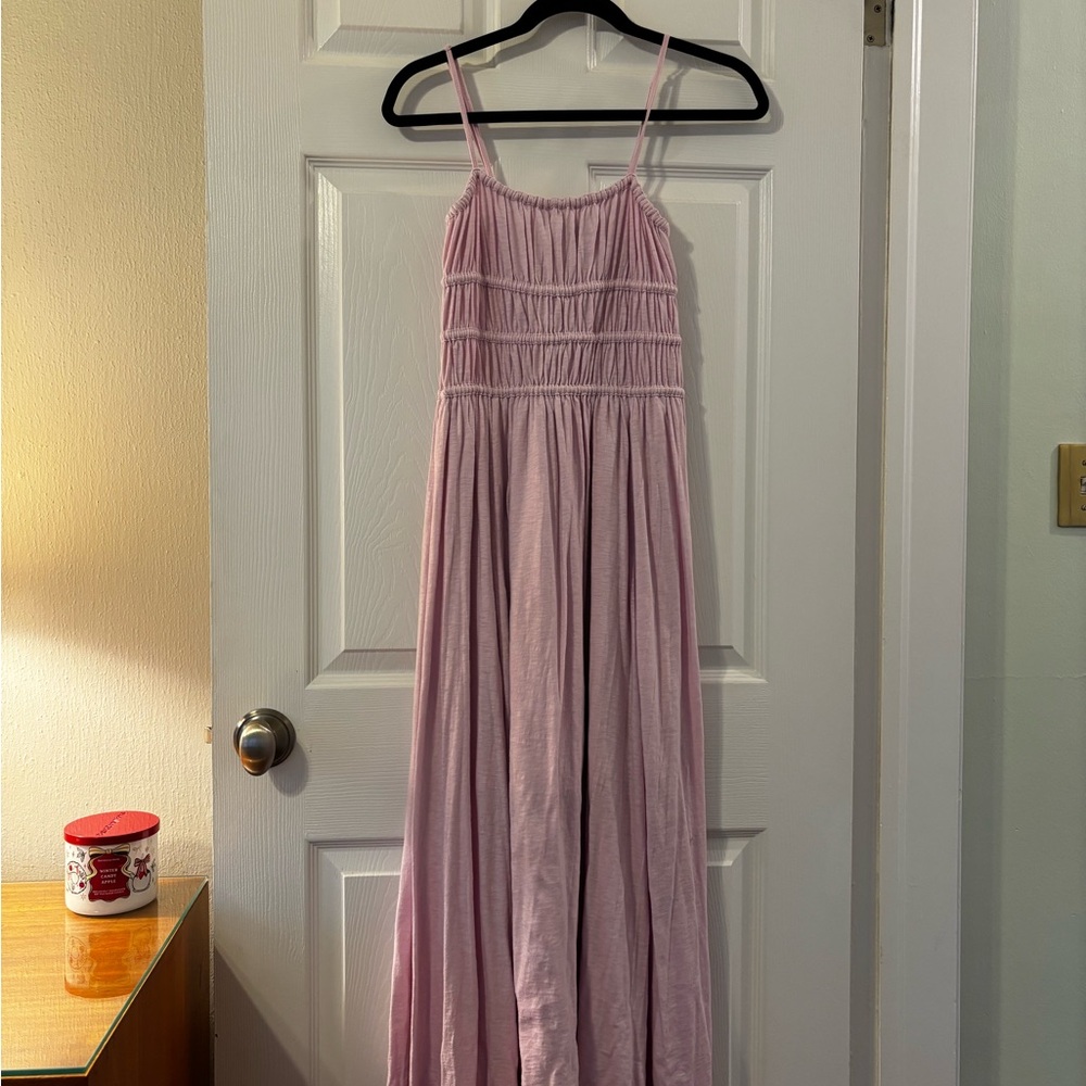 American Eagle Outfitters Pink Maxi Dress